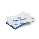 Blue Colored Edge Business Cards
