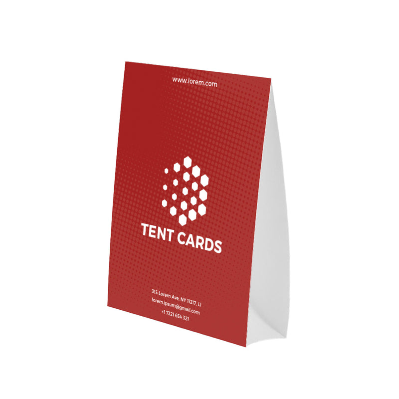 tent cards for restaurants