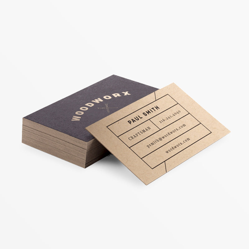 Kraft Business Cards