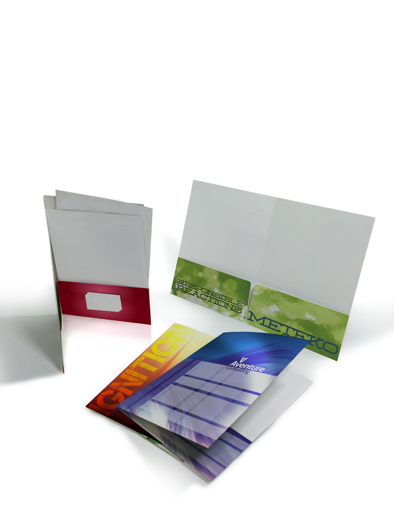 Custom Conference Wallet Folder Presentation Folders In Canada | Zoom Printing